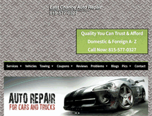 Tablet Screenshot of lastchanceautorepairs.com